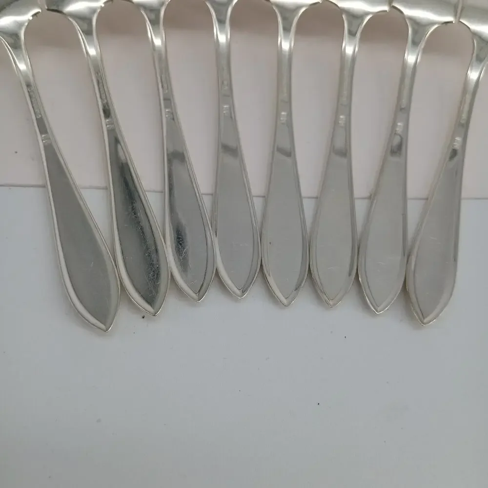8X SF 1914 Patrician Silverplate Flatware COMMUNITY Salad Fork Oneida